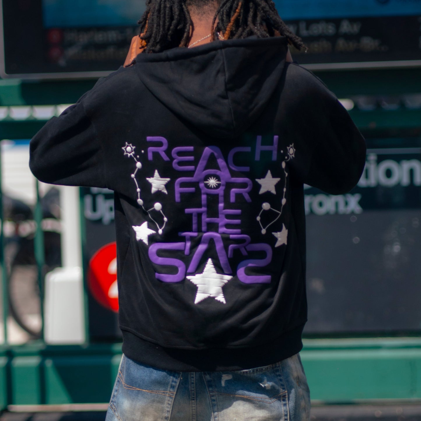 Purple Shooting Star